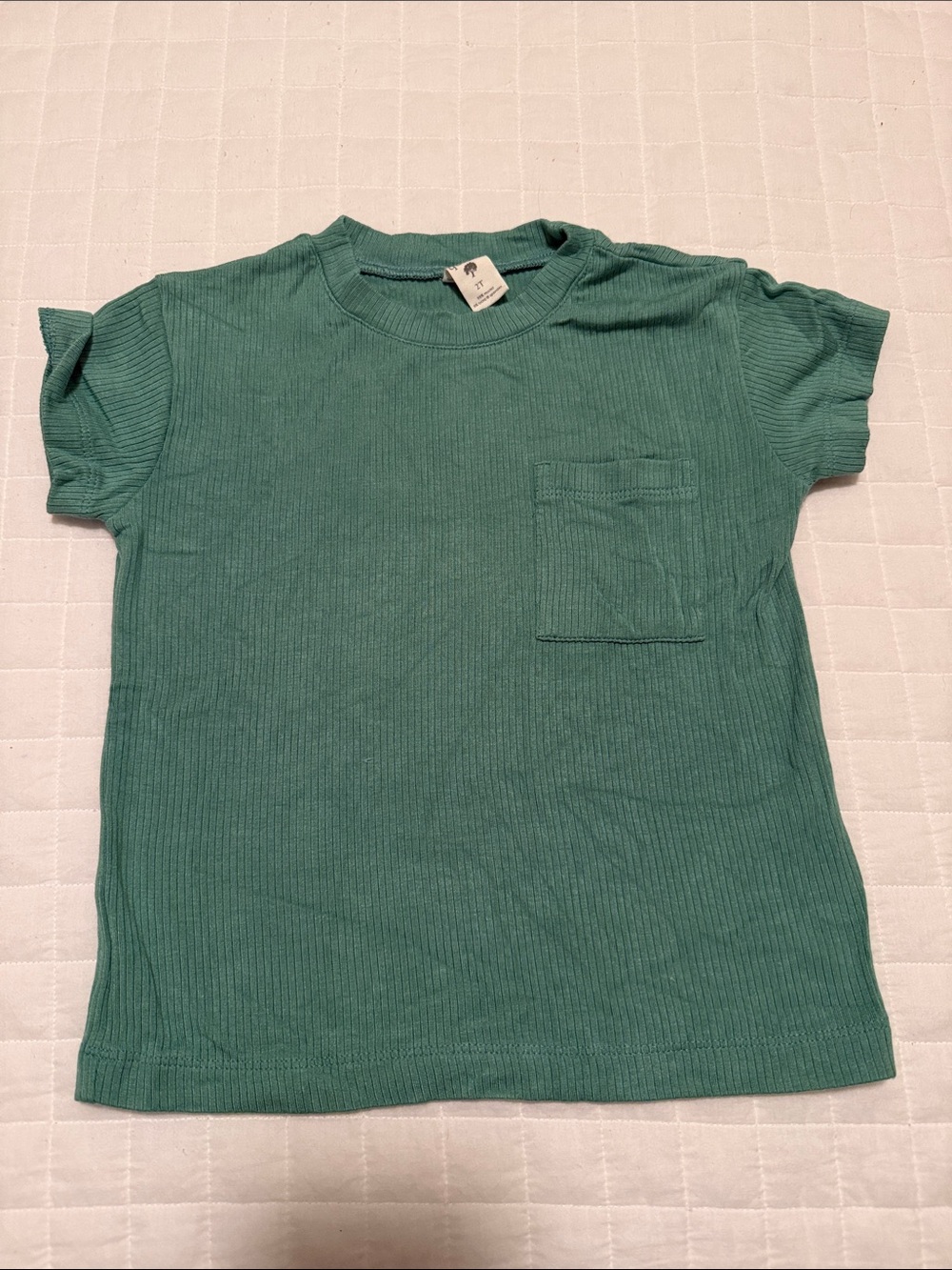 Kate Quinn Ribbed Modal Pocket Tee